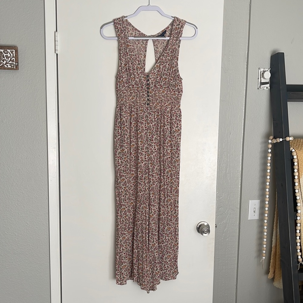 Floral jumpsuit